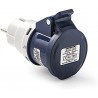 ADAPTADOR CLAVIJA SCHUKO-BASE INDUSTRIAL