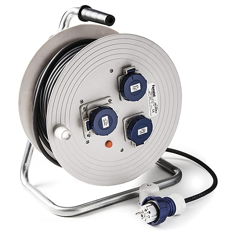 TAMBOR DE CABLE 30M H07RN-F 3X2,5 IP67