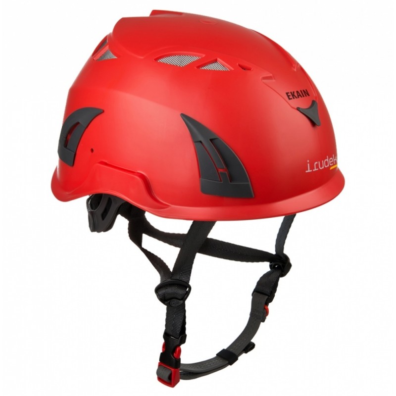 CASCO TRABAJOS ALTURA OREKA II ROJO
