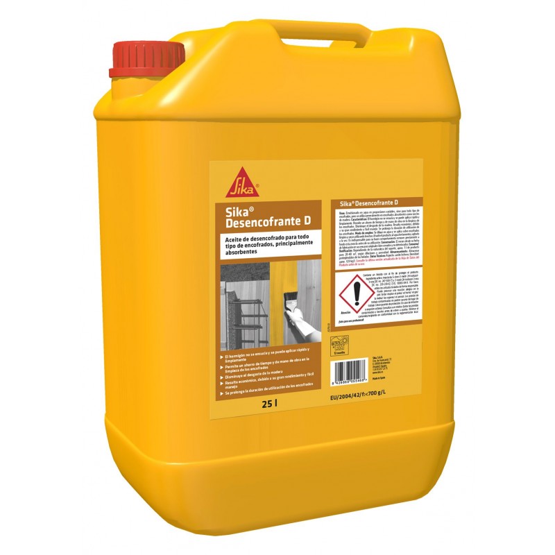 DESENCOFRANTE D 25LTR SIKA 121366
