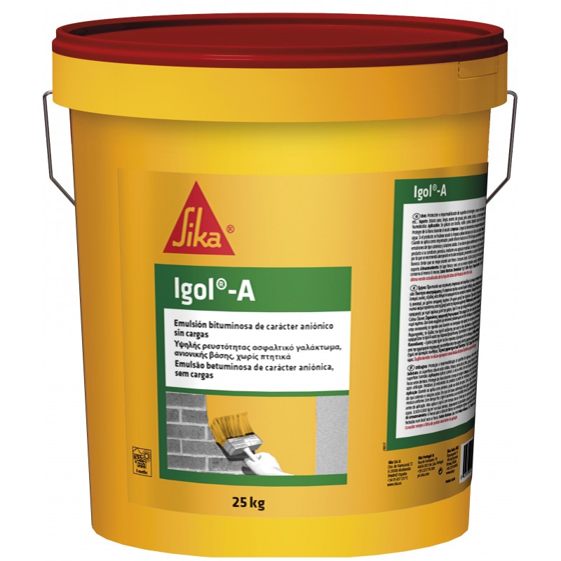 EMULSION BITUMINOSA SIKA IGOL A 25KG.