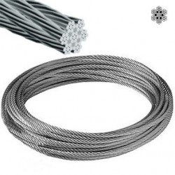CABLE ACERO GALV. 2MM...