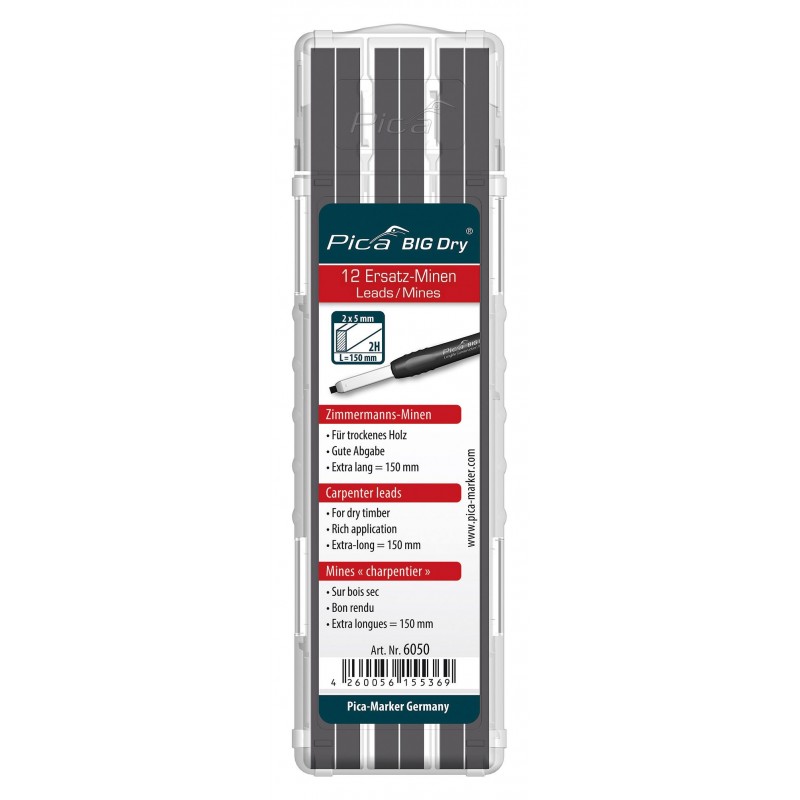 ESTUCHE 12 MINAS PICA BIG DRY GRAF/CARPI