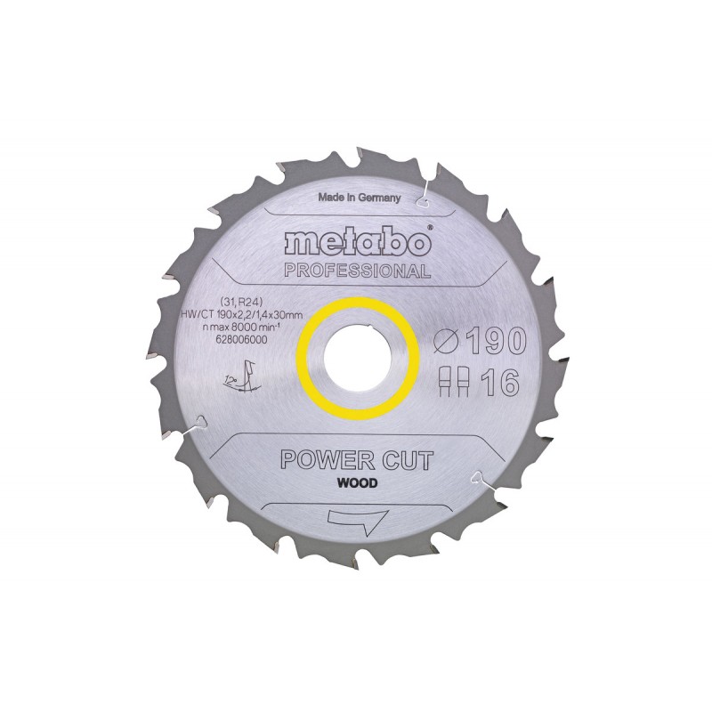 DISCO SIERRA CIRCULAR METABO Ø160X20X10Z
