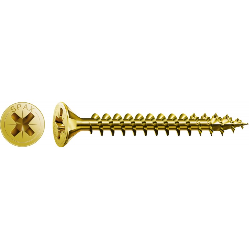 TIRAFONDO ABC-SPAX-S 2,5X10 YELLOX