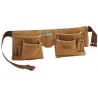 BOLSA CUERO DOBLE ENCOFRADOR ALYCO