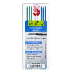 ESTUCHE 8 MINAS PICA DRY VERDE/BLAN/AZUL