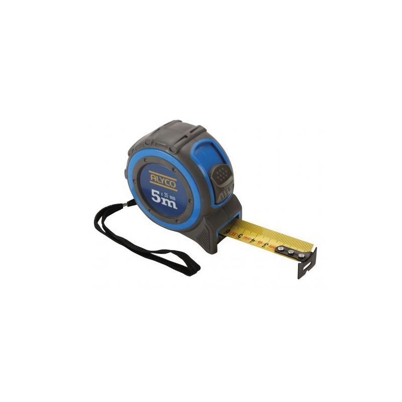 FLEXOMETRO ALYCO 5 M X 25 MM