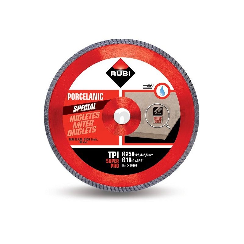DISCO DIAMAN RUBÍ TPI 250 SUPERPRO 31969